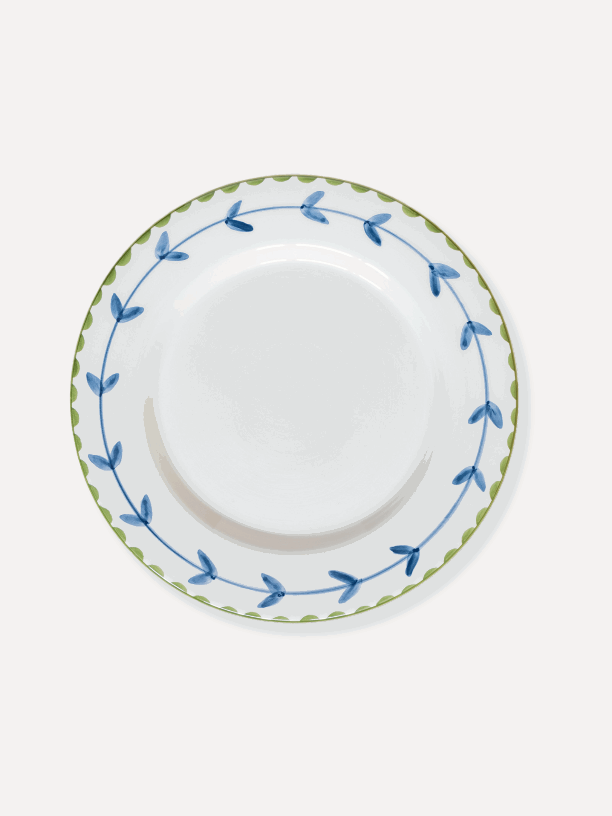 Banana Hand-Painted Ceramic Dinner Plate