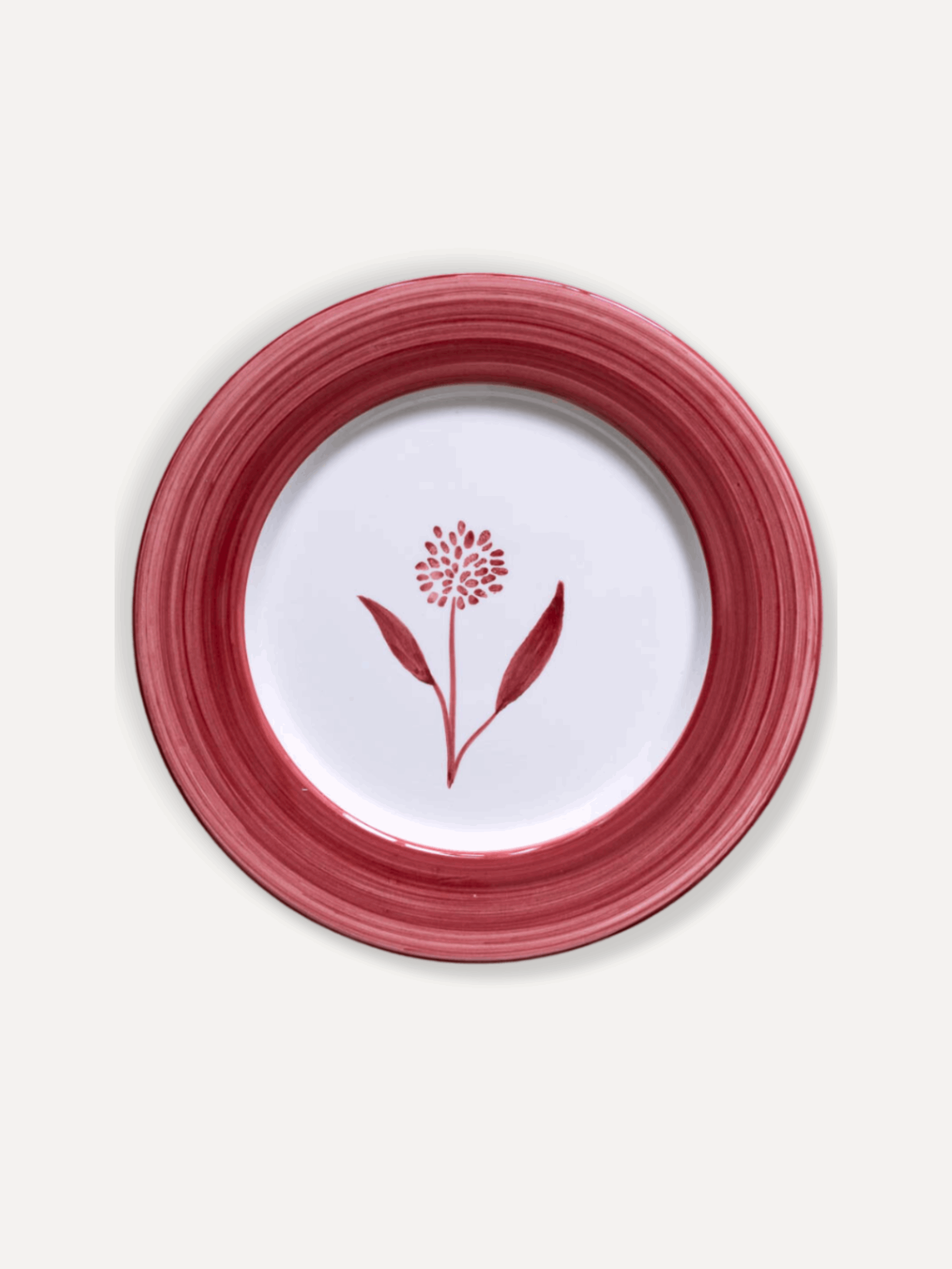 Cecilia Hand-Painted Ceramic Dinner Plate