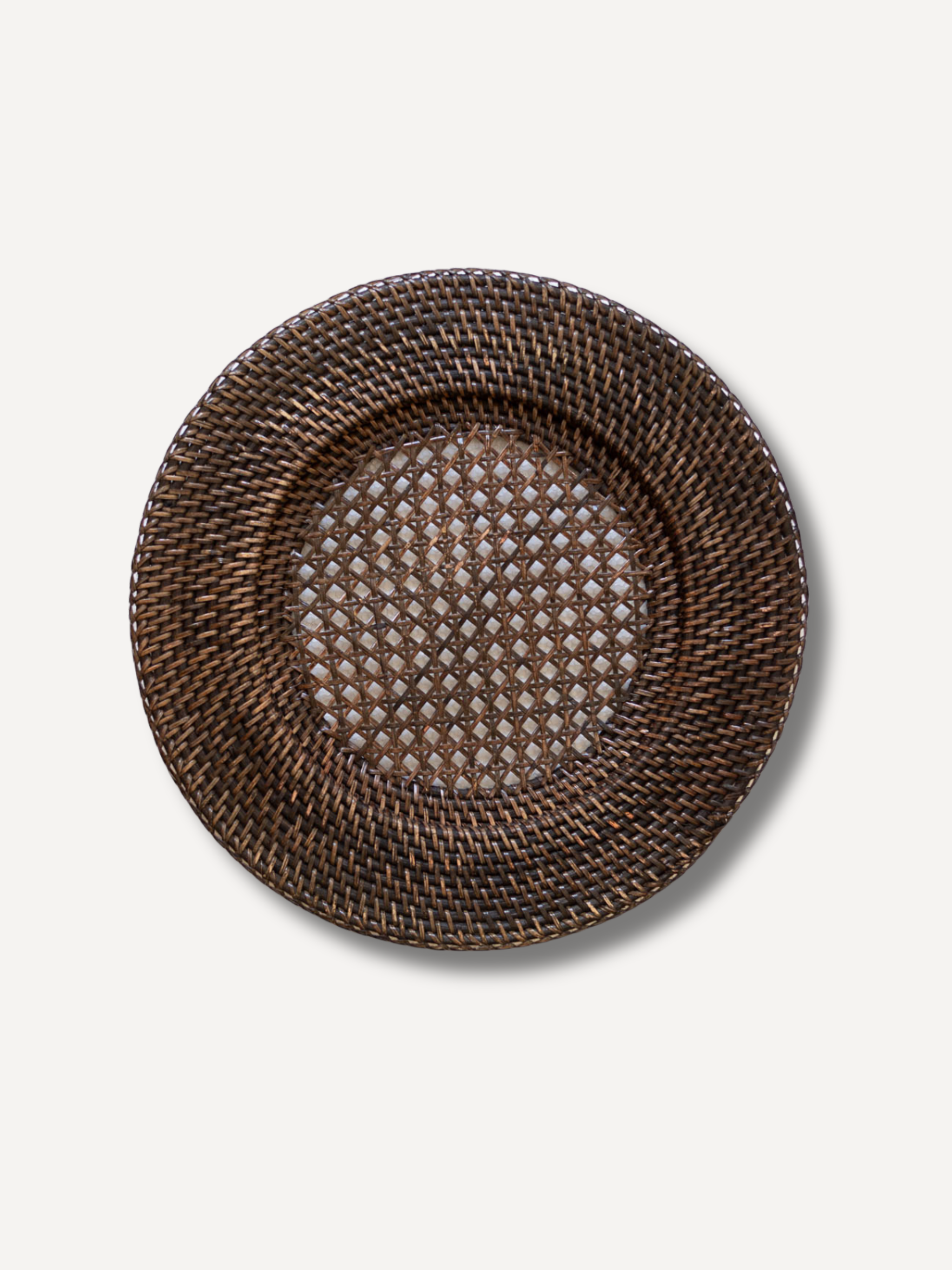 Rattan Charger Plate