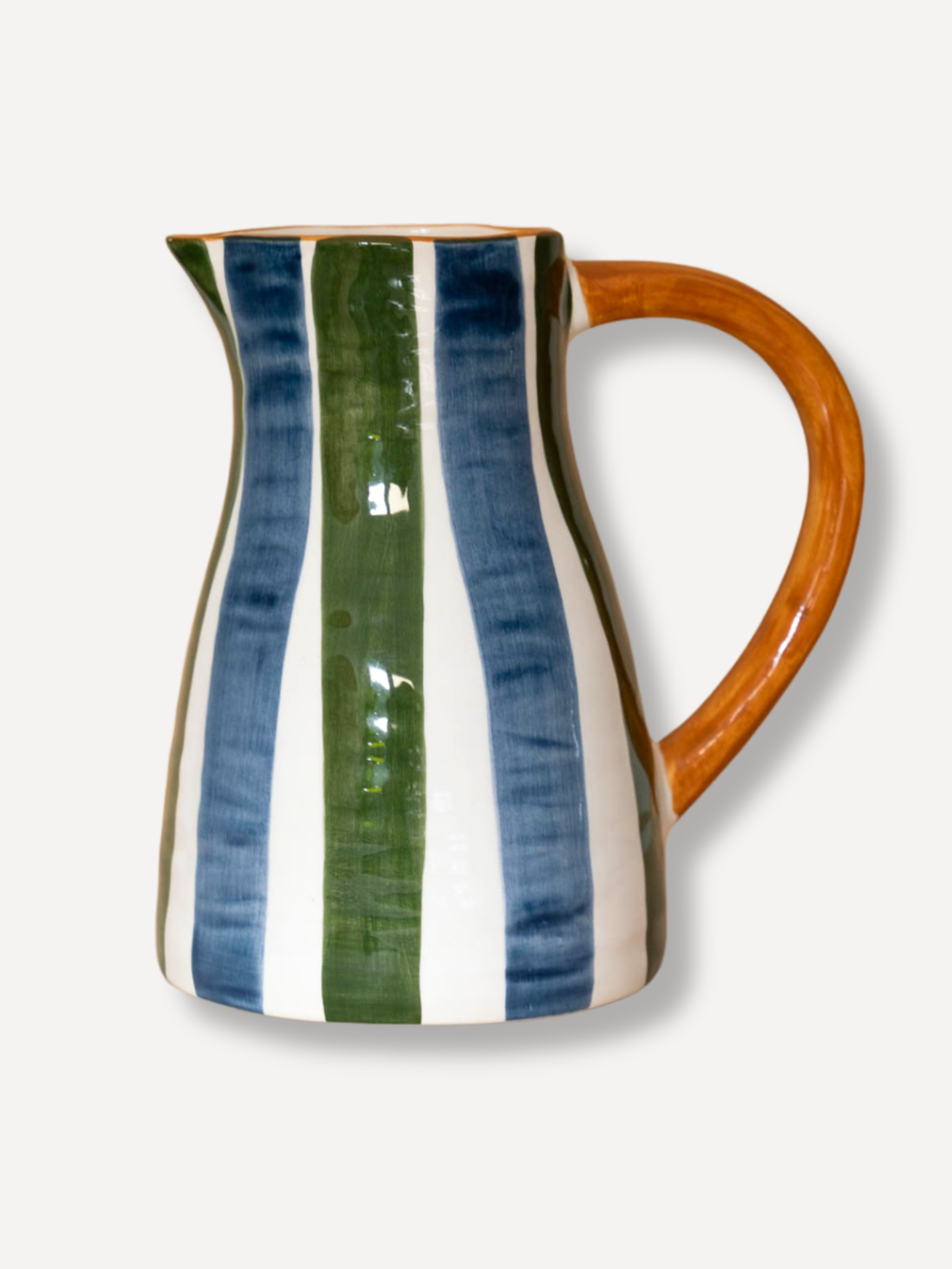 Lapa Hand Painted Ceramic Jug - 2L