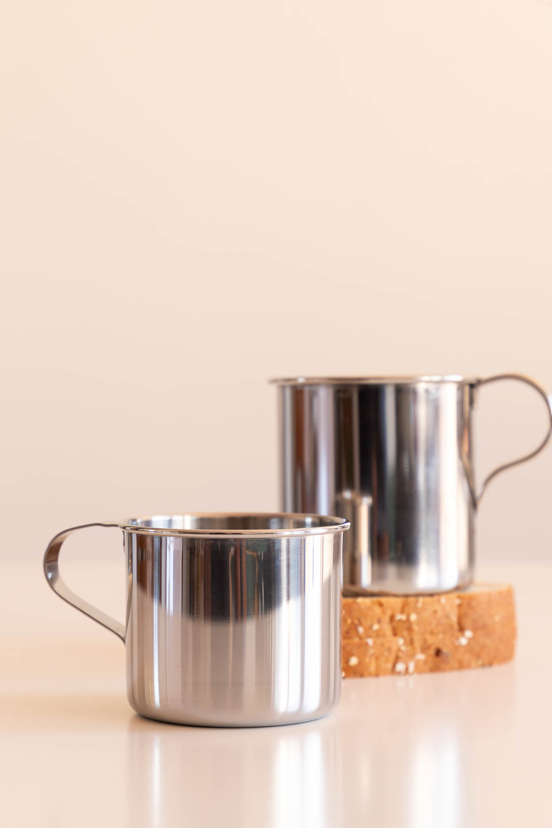 Stainless Steel Mug - Set of 2