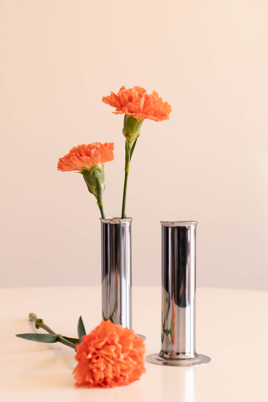 Stainless Steel Bud Vase - Set of 2