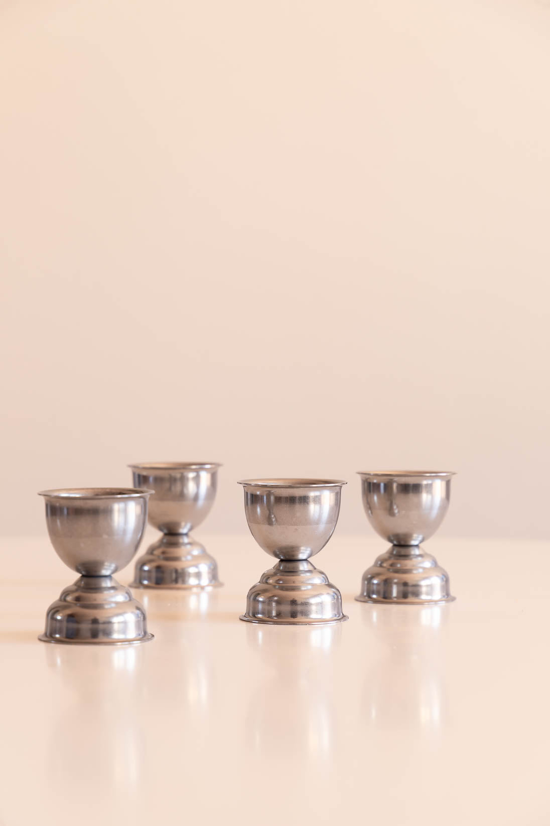 Stainless Steel Egg Cup - Set of 4