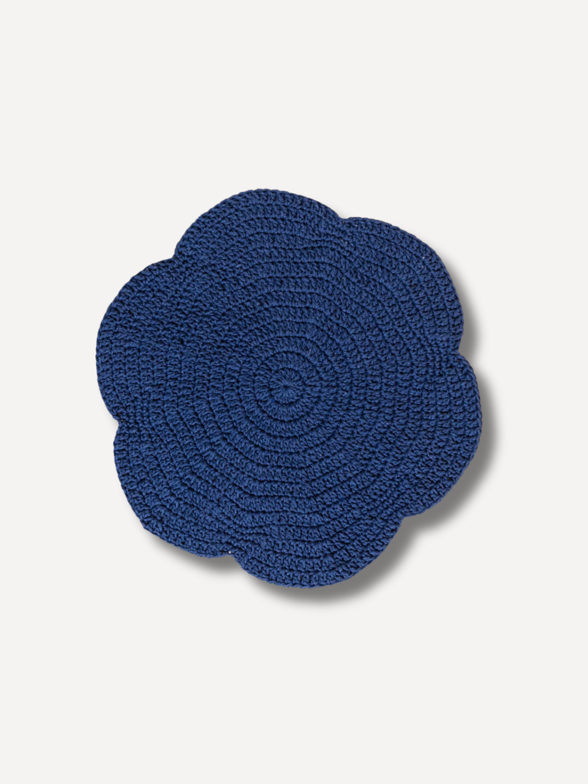 Scallop Crochet Placemat - Set of 2