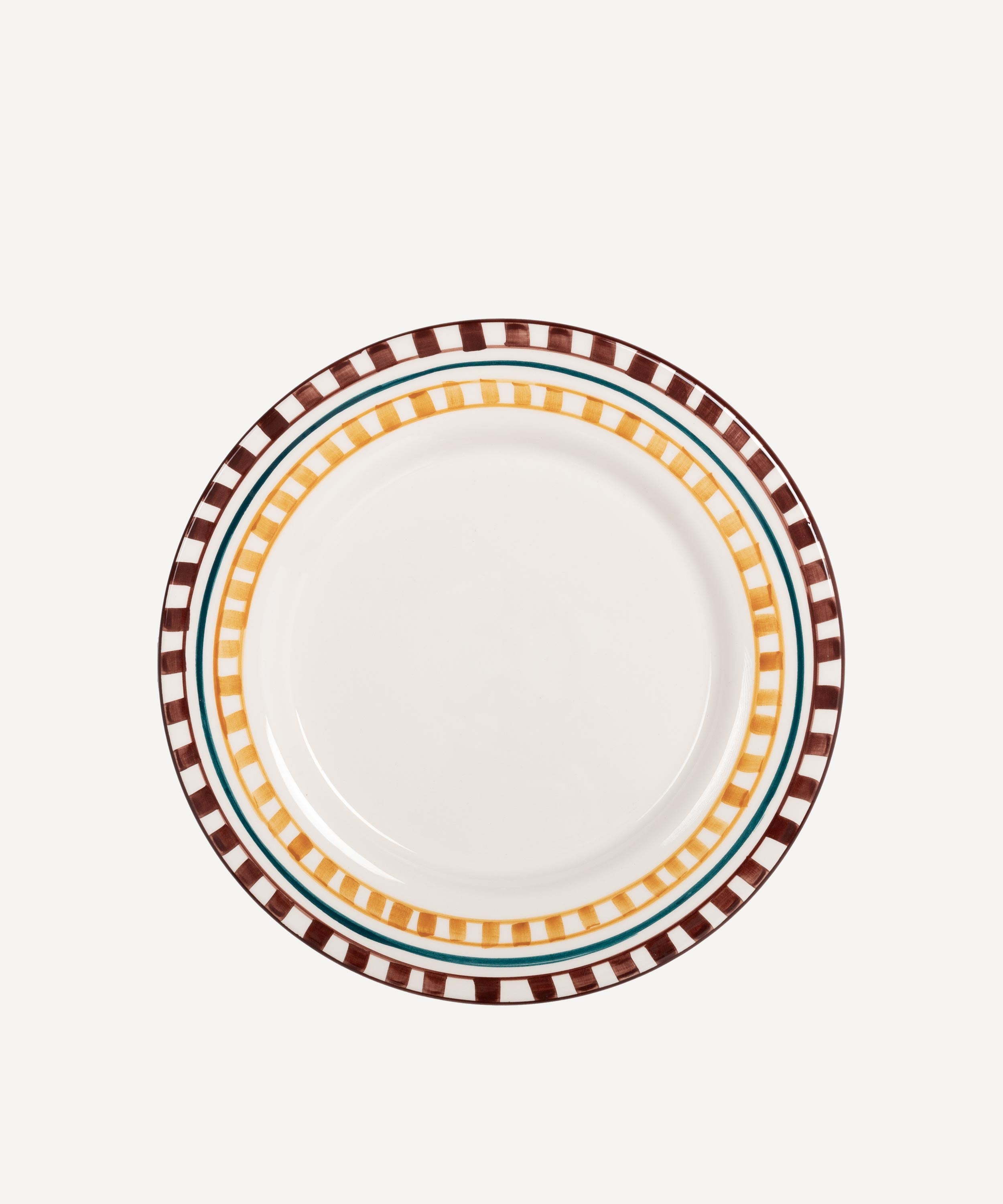 Charlotte Hand-Painted Dinner Plate - Set of 4