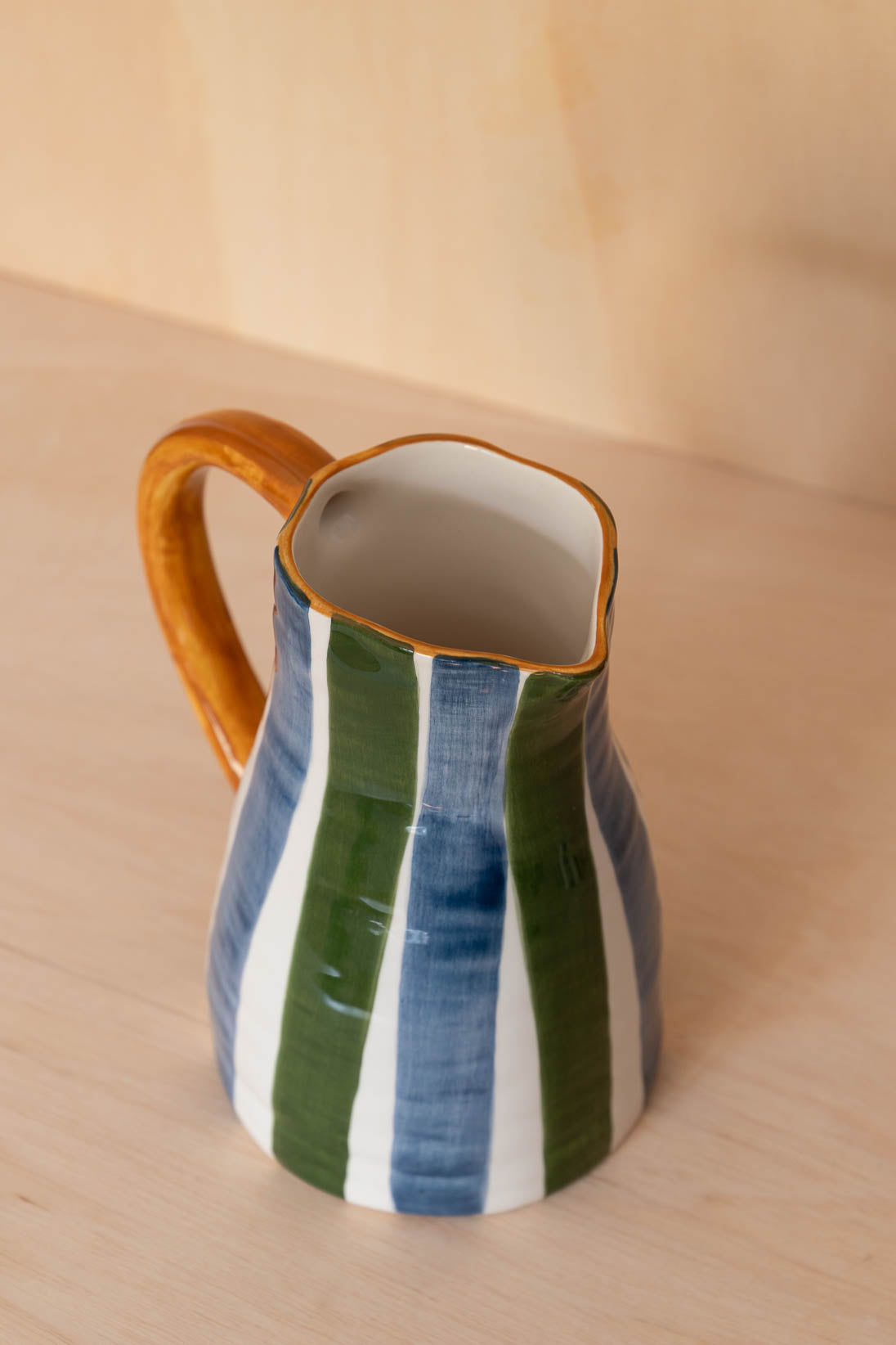 Lapa Hand Painted Ceramic Jug - 2L